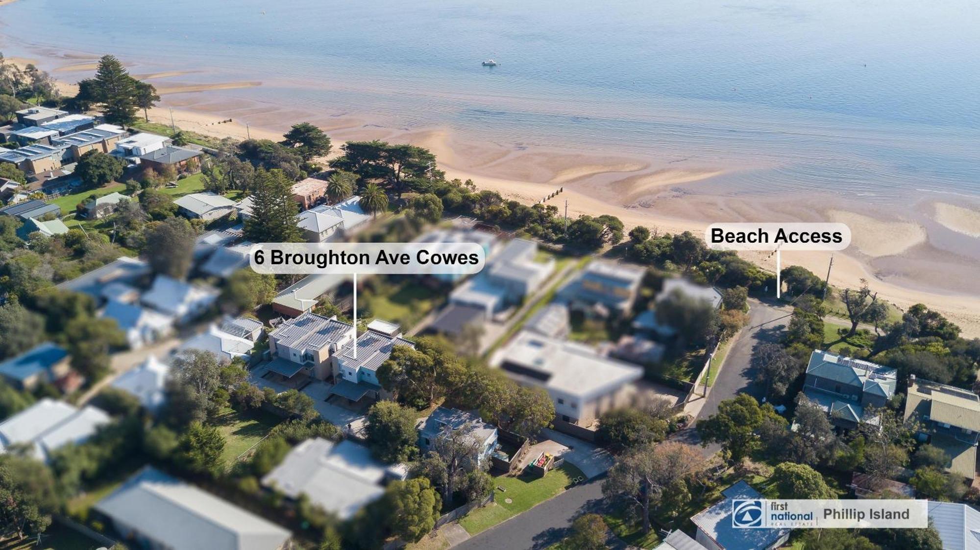 3-6 Broughton Ave, Cowes Villa ภายนอก รูปภาพ